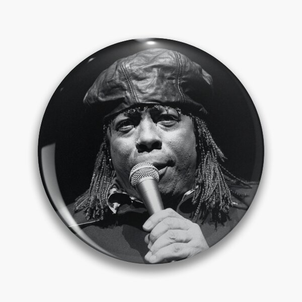 Item preview, Rick James - BW Photograph designed and sold by ConcertImages.