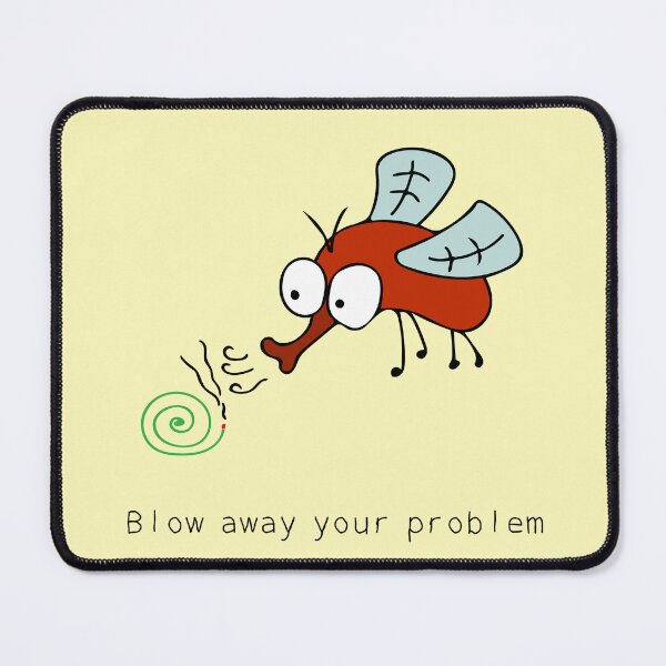 Item preview, funny mosquito designed and sold by wordspotrayal.