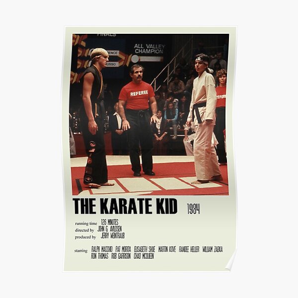"The Karate Kid (1984) Alternative " Poster for Sale by goreckivinces