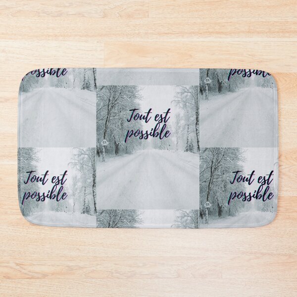 Item preview, Anything is possible - popular french quotes theme gifts  designed and sold by RebelliousRosee.