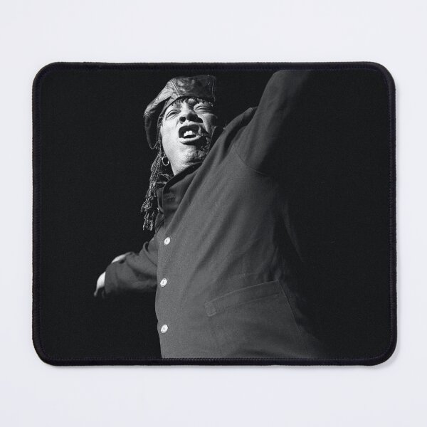 Item preview, Rick James - BW Photograph designed and sold by ConcertImages.