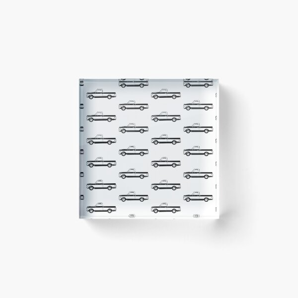Item preview, Black & White 60s C Truck designed and sold by MandyCarsArts.