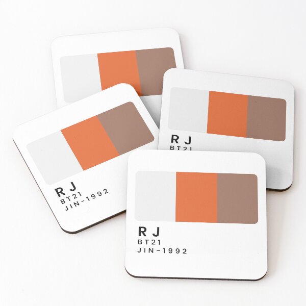 Item preview, RJ color palette BT21 designed and sold by tokki-drawings.