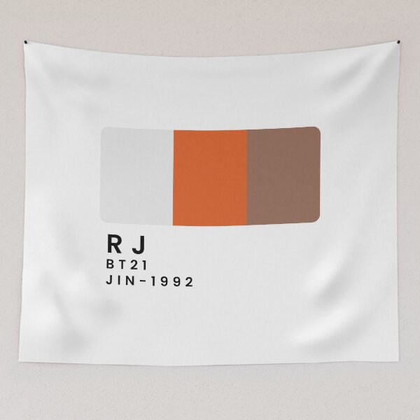 Item preview, RJ color palette BT21 designed and sold by tokki-drawings.