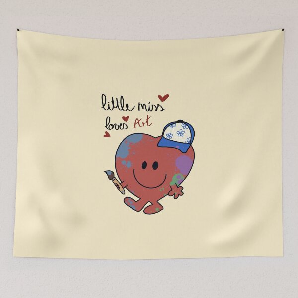 Item preview, Little miss loves art  designed and sold by Clembr.