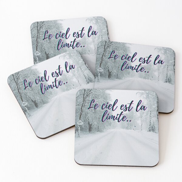 Item preview, Sky is not the limit - popular french quotes theme gifts  designed and sold by RebelliousRosee.