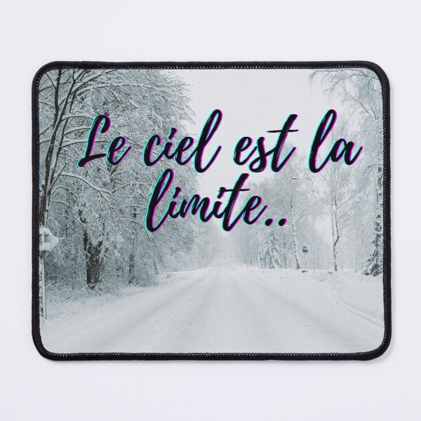 Item preview, Sky is not the limit - popular french quotes theme gifts designed and sold by RebelliousRosee.