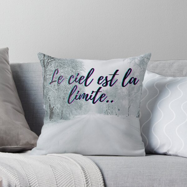Item preview, Sky is not the limit - popular french quotes theme gifts  designed and sold by RebelliousRosee.