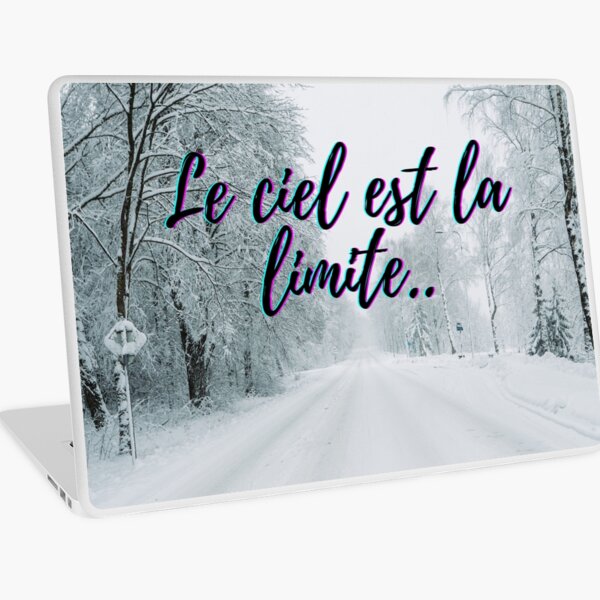 Item preview, Sky is not the limit - popular french quotes theme gifts  designed and sold by RebelliousRosee.