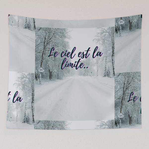 Item preview, Sky is not the limit - popular french quotes theme gifts  designed and sold by RebelliousRosee.