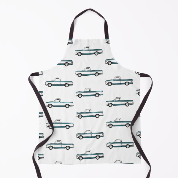 Item preview, Blue & White 60s C Truck designed and sold by MandyCarsArts.