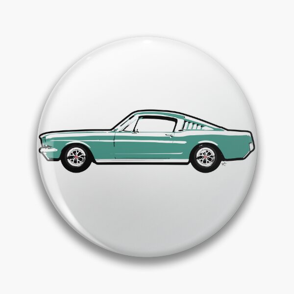 Item preview, Blue 60s FM Fastback designed and sold by MandyCarsArts.