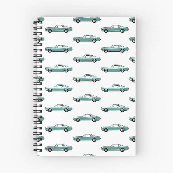 Item preview, Blue 60s FM Fastback designed and sold by MandyCarsArts.