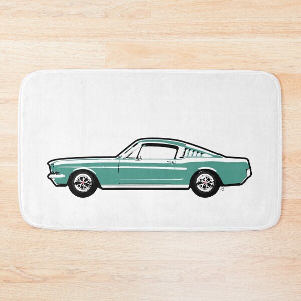 Item preview, Blue 60s FM Fastback designed and sold by MandyCarsArts.