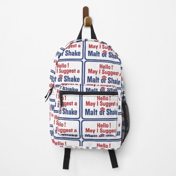 Item preview, HELLO! MAY I SUGGEST A MALT OR SHAKE? designed and sold by ThrowbackAds.