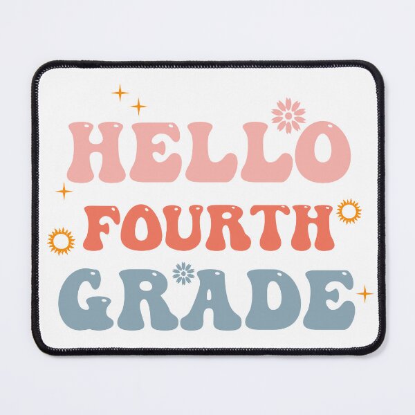 Item preview, hello fourth grade,fourth grade vibes 2022 back to school designed and sold by goodprints shop.