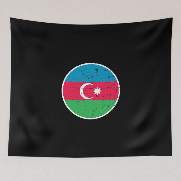Item preview, Azerbaijan Vintage Azerbaijan Flag designed and sold by max-it-out.