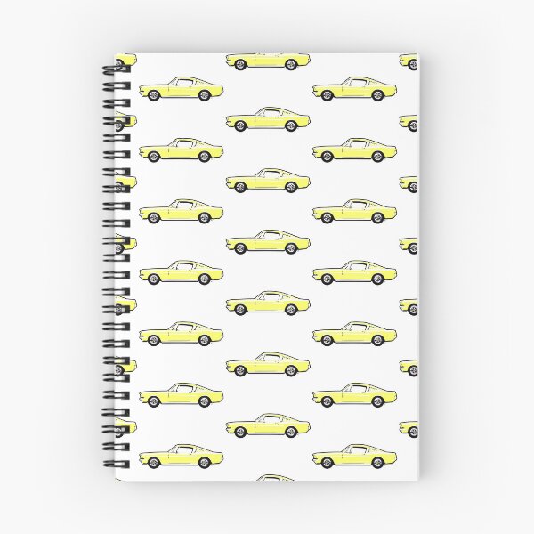 Item preview, Yellow 60s FM Fastback designed and sold by MandyCarsArts.