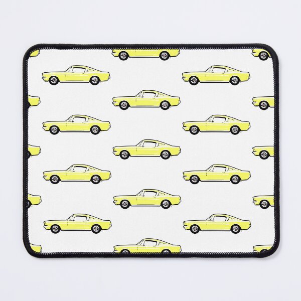 Item preview, Yellow 60s FM Fastback designed and sold by MandyCarsArts.