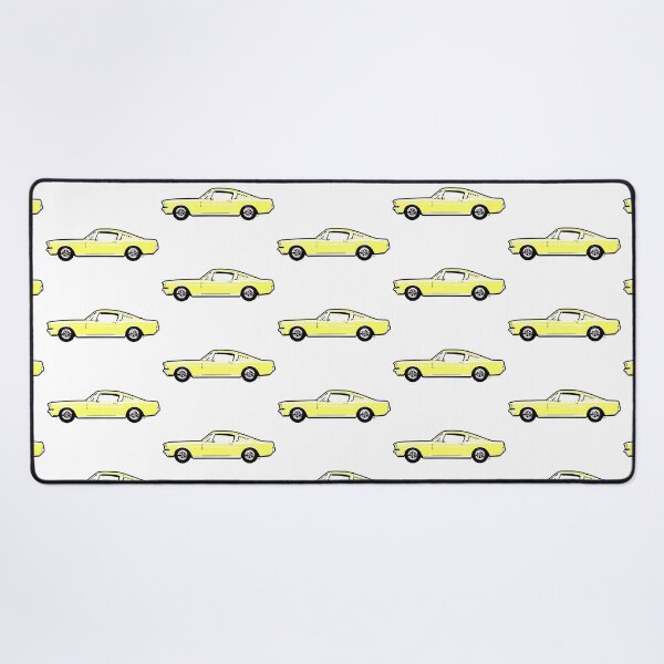 Item preview, Yellow 60s FM Fastback designed and sold by MandyCarsArts.