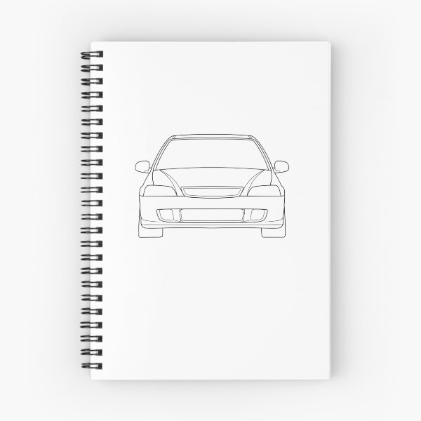 Item preview, Honda Civic MA MB MC black lines designed and sold by EdimDesign.