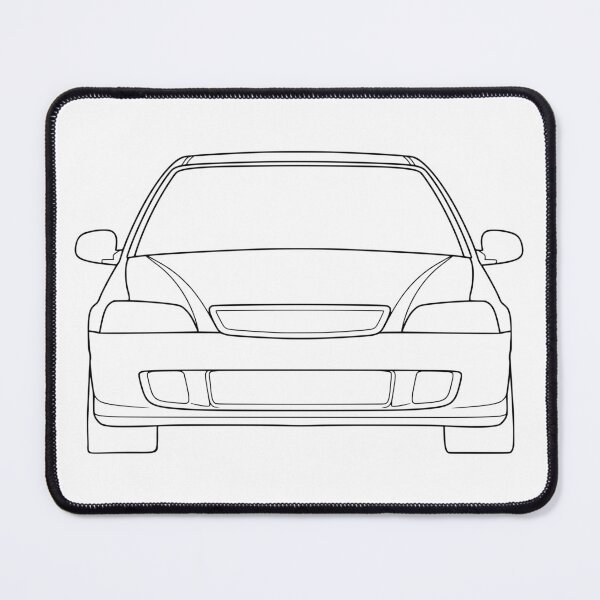 Item preview, Honda Civic MA MB MC black lines designed and sold by EdimDesign.