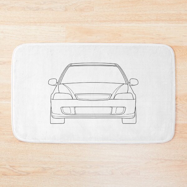 Item preview, Honda Civic MA MB MC black lines designed and sold by EdimDesign.