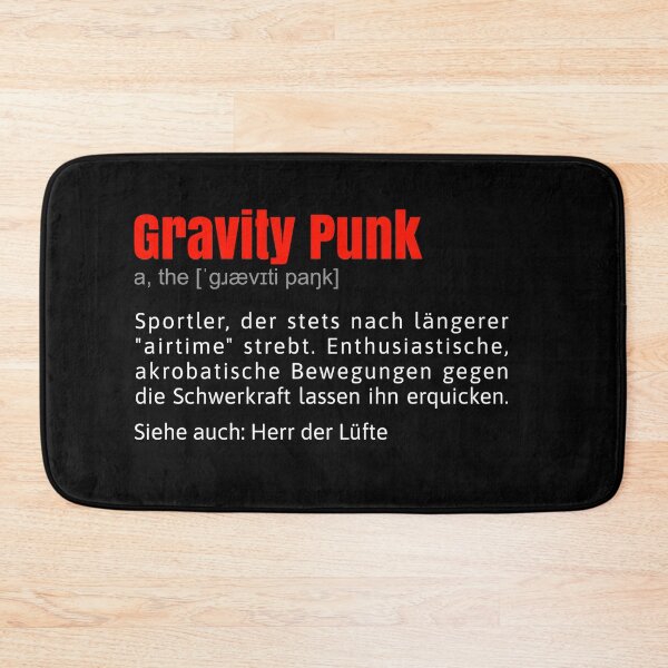 Item preview, Meaning of gravity punk in Duden for extreme gravity athletes designed and sold by GRAVITY-PUNK.