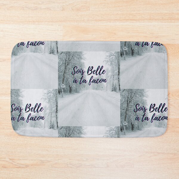 Item preview, Be beautiful in your own way - popular French quotes theme gifts  designed and sold by RebelliousRosee.