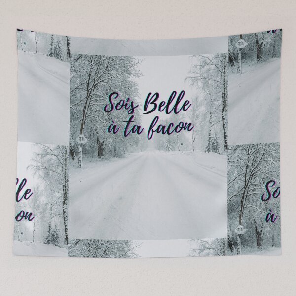 Item preview, Be beautiful in your own way - popular French quotes theme gifts  designed and sold by RebelliousRosee.