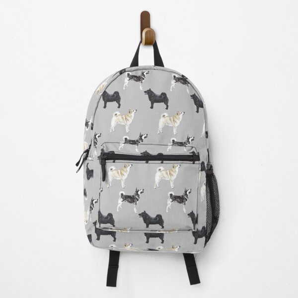 Item preview, Norwegian Buhund Repeat Pattern designed and sold by Amber Westwood.