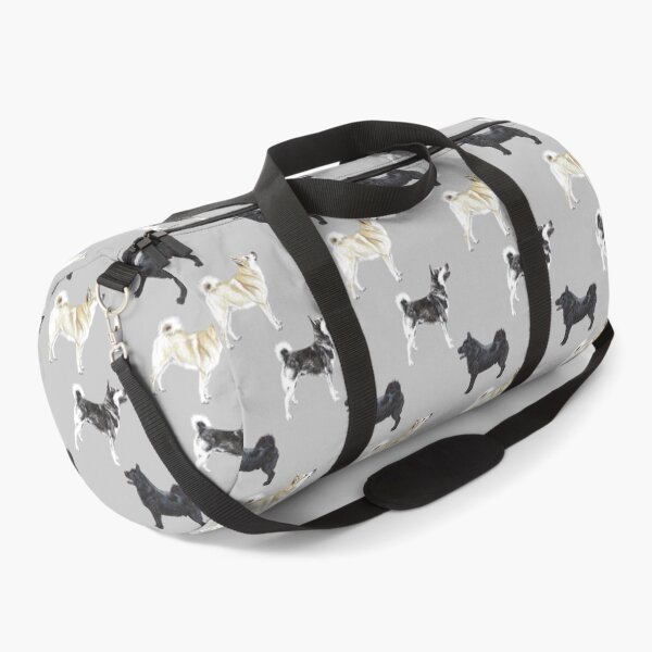 Item preview, Norwegian Buhund Repeat Pattern designed and sold by Amber Westwood.