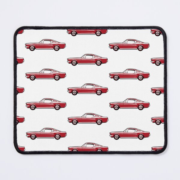 Item preview, Deep Red 60s FM Fastback designed and sold by MandyCarsArts.