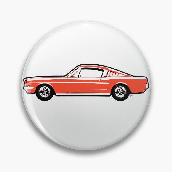 Item preview, Orange 60s FM Fastback designed and sold by MandyCarsArts.