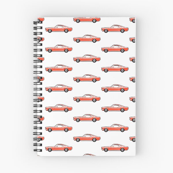 Item preview, Orange 60s FM Fastback designed and sold by MandyCarsArts.