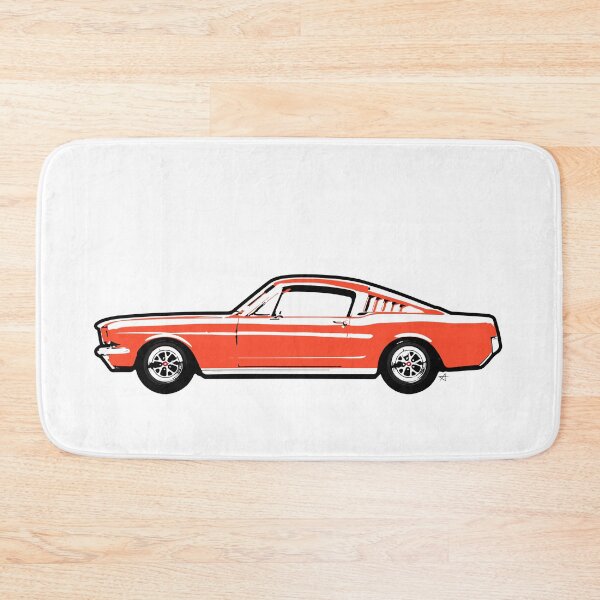 Item preview, Orange 60s FM Fastback designed and sold by MandyCarsArts.
