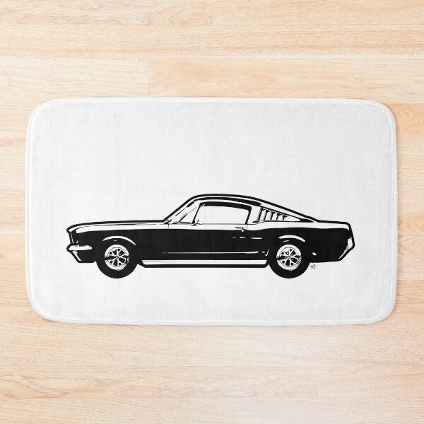 Item preview, Black 60s FM Fastback designed and sold by MandyCarsArts.