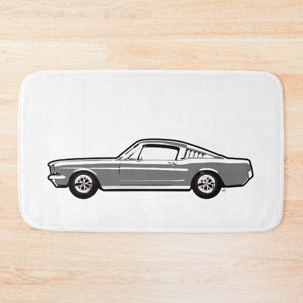Item preview, Grey 60s FM Fastback designed and sold by MandyCarsArts.