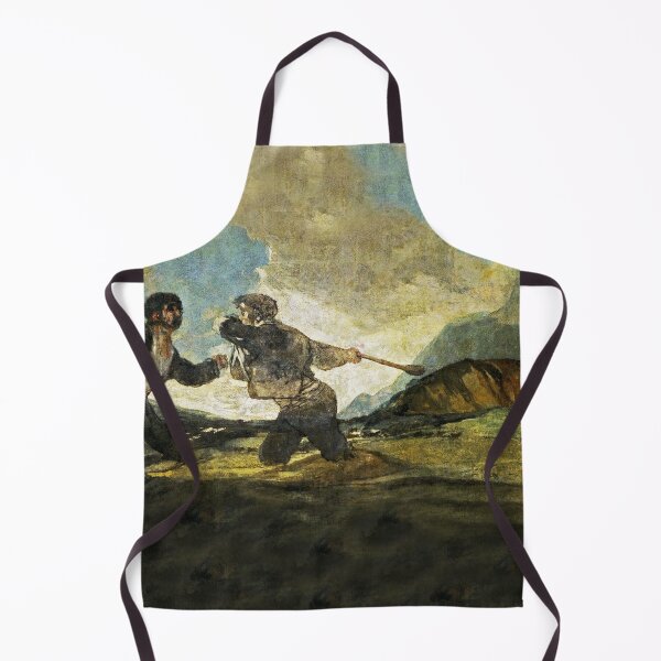 Item preview,  The Cudgel Fight Duelo a garrotazos - Francisco de Goya designed and sold by Vintage Designs +.