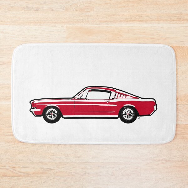 Item preview, Red 60s FM Fastback designed and sold by MandyCarsArts.