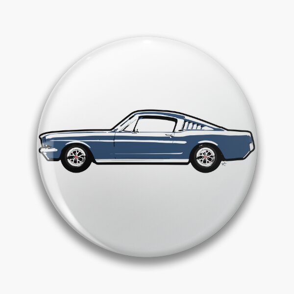 Item preview, Deep Blue 60s FM Fastback designed and sold by MandyCarsArts.