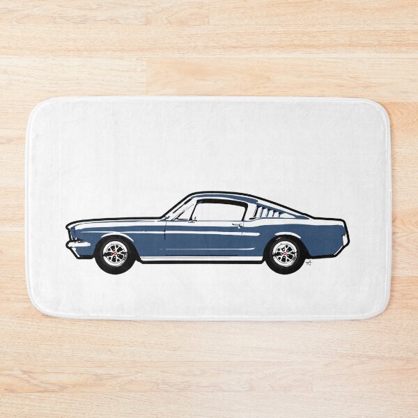 Item preview, Deep Blue 60s FM Fastback designed and sold by MandyCarsArts.