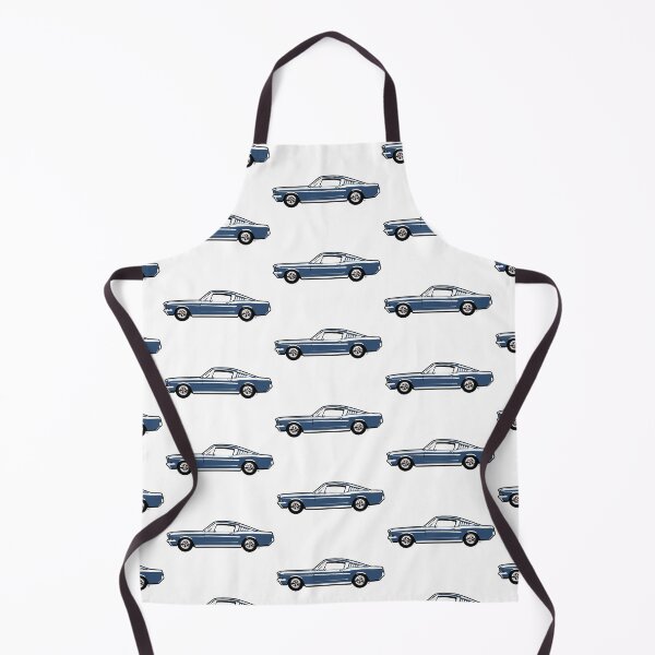 Item preview, Deep Blue 60s FM Fastback designed and sold by MandyCarsArts.