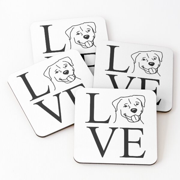 Item preview, love dear rottweiler designed and sold by dog-shirt.