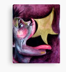 Struggling Star Canvas Print
