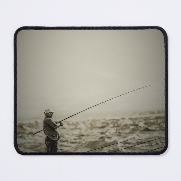 Item preview, Random Fisher On The River Bank  designed and sold by monteartist.