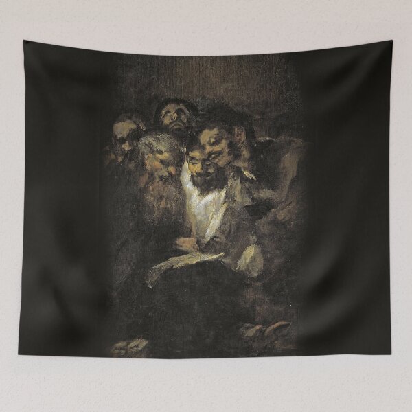 Item preview, The Reading La lectura, o Los políticos - Francisco de Goya designed and sold by Vintage Designs +.