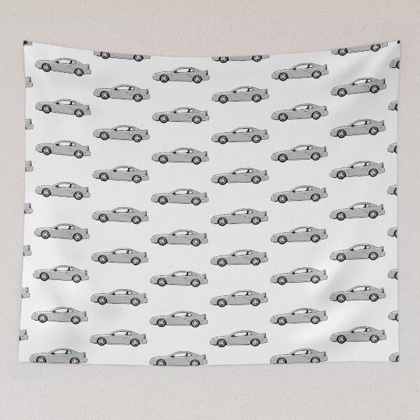 Item preview, Grey 90s FM Fastback designed and sold by MandyCarsArts.