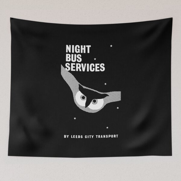 Item preview, LEEDS NIGHT BUS SERVICES GUIDE designed and sold by ThrowbackAds.