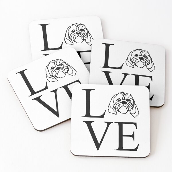 Item preview, love love shih tzu designed and sold by dog-shirt.
